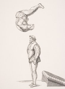 The Spring Board, illustration from a facsimile of 